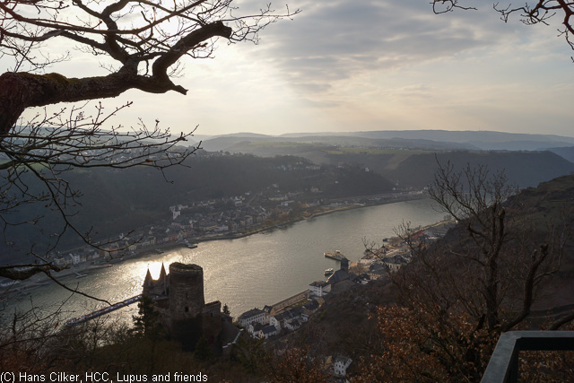 von Kaub nach St. Goarshausen