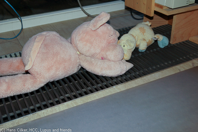 Babe und Weigel ganz mutig