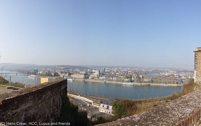 von Ehrenbreitstein nach Schloss Sayn