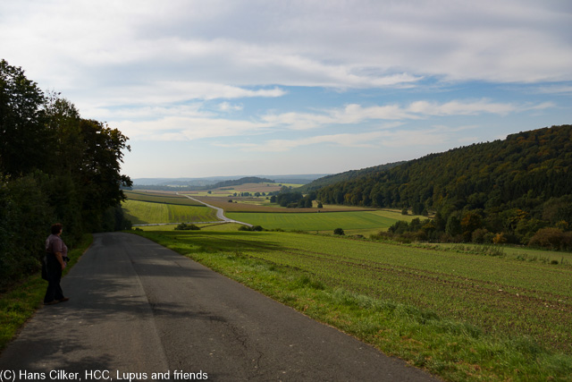 das Tal der Aa wie immer ein Highlight, aber der Rest erst mal viel Wald, auf den letzten Drücker dann dieser spitzen Steinbruch.