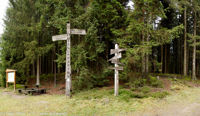 Ein schmieriger Tag, eigentlich sollte es der goldene Oktober sein, aber ein Trüber Tag nach dem anderen, bei 8 Grad steigen wir hoch zu den Höhen über Ringelstein, aber ausser Wald bekommen wir auf 20 km nix zu sehen.